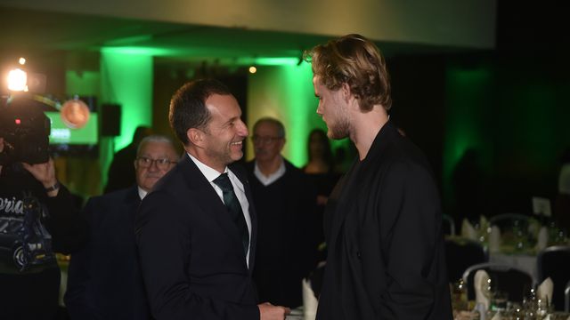 Presidente Frederico Varandas dá as boas-vindas a Hjulmand - Foto: MIGUEL NUNES