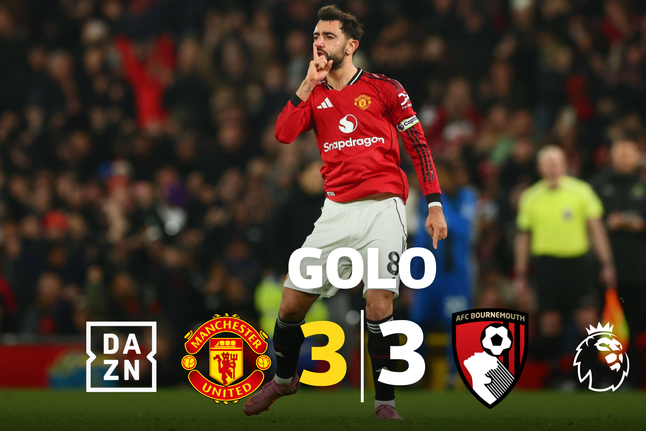 Vão buscar a moldura porque Bruno Fernandes fez uma obra de arte!