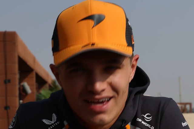 O desejo de Lando Norris para as férias