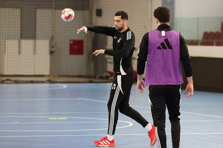 Ismael El Korchi, central espanhol da equipa de andebol do Benfica - Foto: SL Benfica