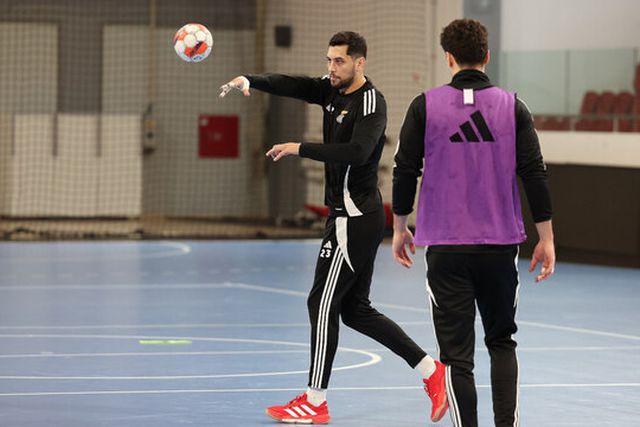 Ismael El Korchi, central espanhol da equipa de andebol do Benfica - Foto: SL Benfica