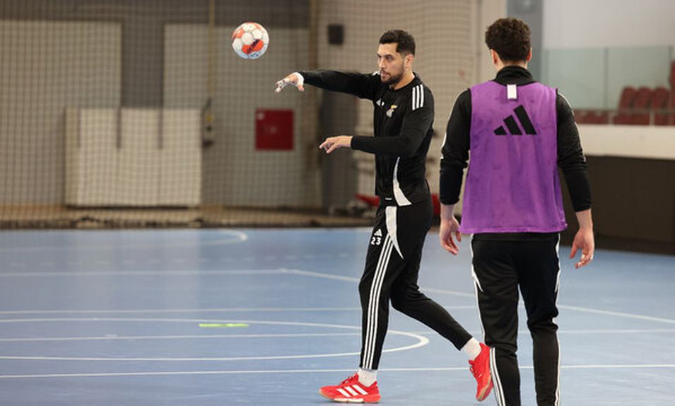 Ismael El Korchi, central espanhol da equipa de andebol do Benfica - Foto: SL Benfica