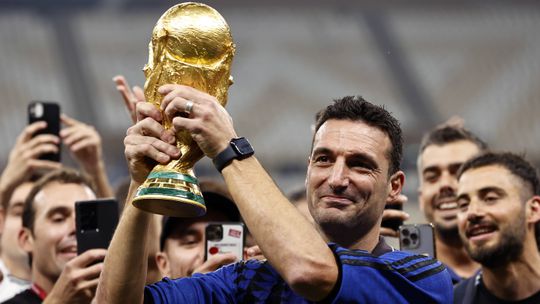 Scaloni ofereceu ao museu da FIFA as táticas que o ajudaram a ser campeão do Mundo