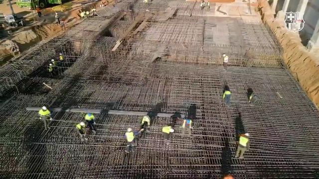 Camp Nou a ganhar nova forma