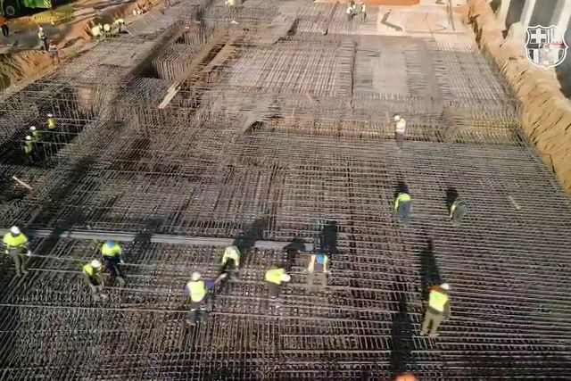 Camp Nou a ganhar nova forma