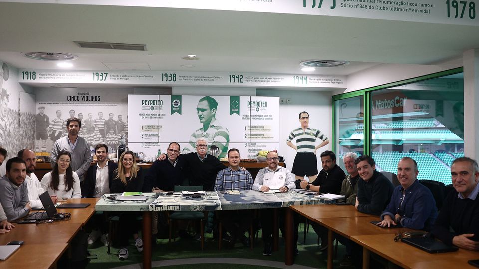 Sporting: Reunião multidisciplinar do futebol de formação com convidado especial