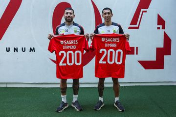 Benfica: Di María e Otamendi vestem nova camisola