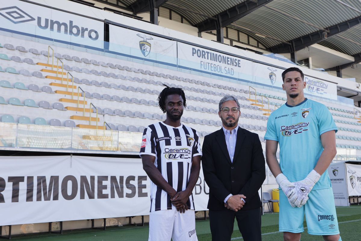 Portimonense apresenta dois reforços e um diretor desportivo