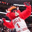 Benny, a mascote dos Chicago Bulls