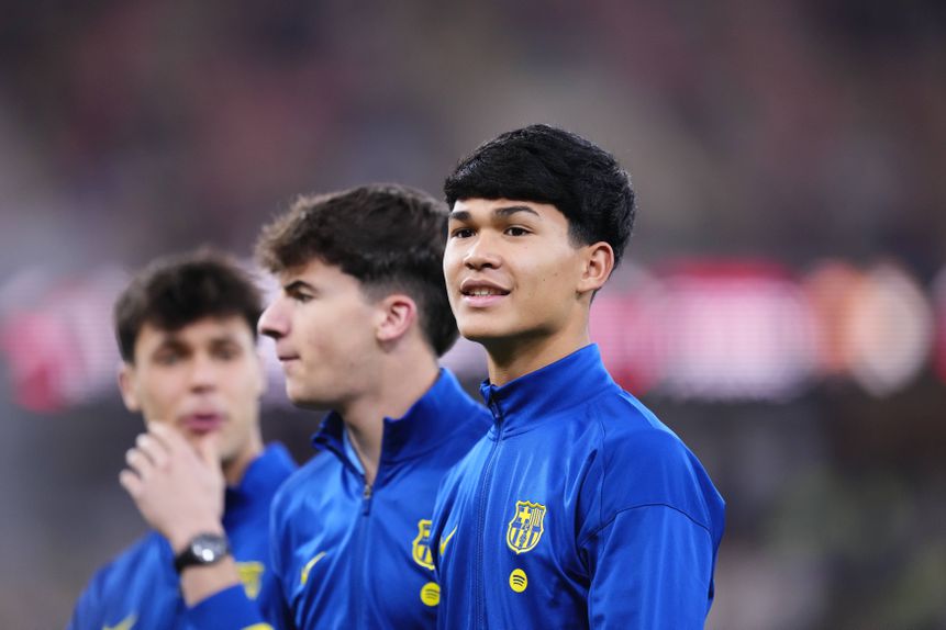 Dro Fernández esteve na Arábia Saudita a celebrar a conquista da Supertaça pelo Barça