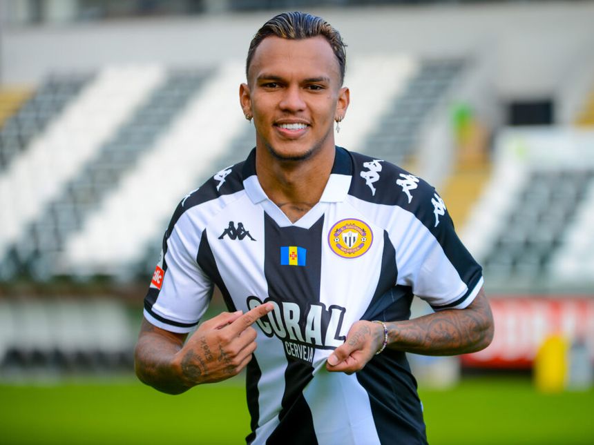 Gabriel Veron já está inscrito na Liga. -Foto: CD NACIONAL