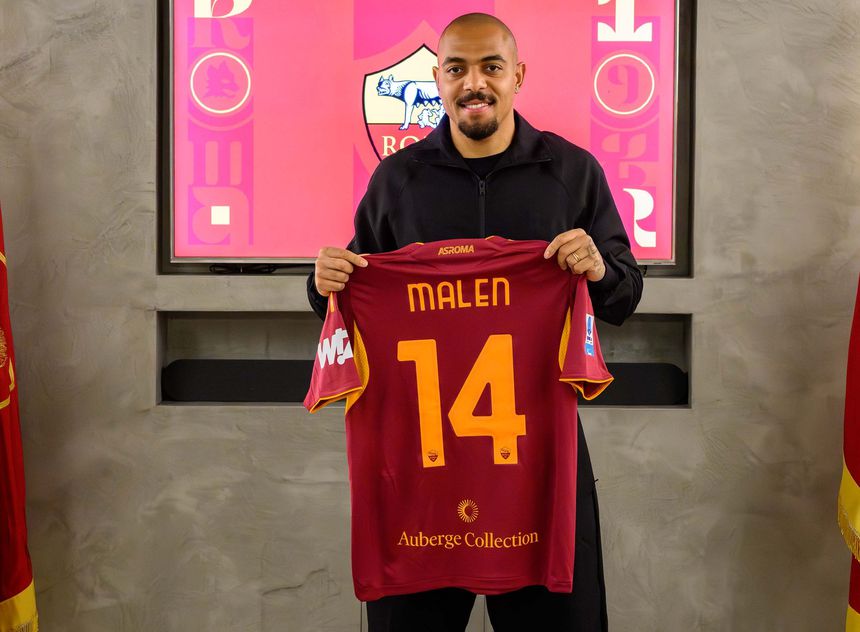 Donyell Malen, reforço da Roma - Foto: Roma
