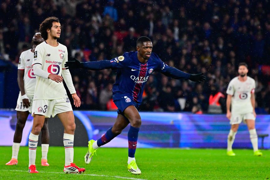 Dembélé fala do fantástico golo que marcou frente ao Lille - FOTO IMAGO