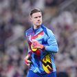 Ter Stegen jogou apenas uma partida pelo Barcelona esta temporada