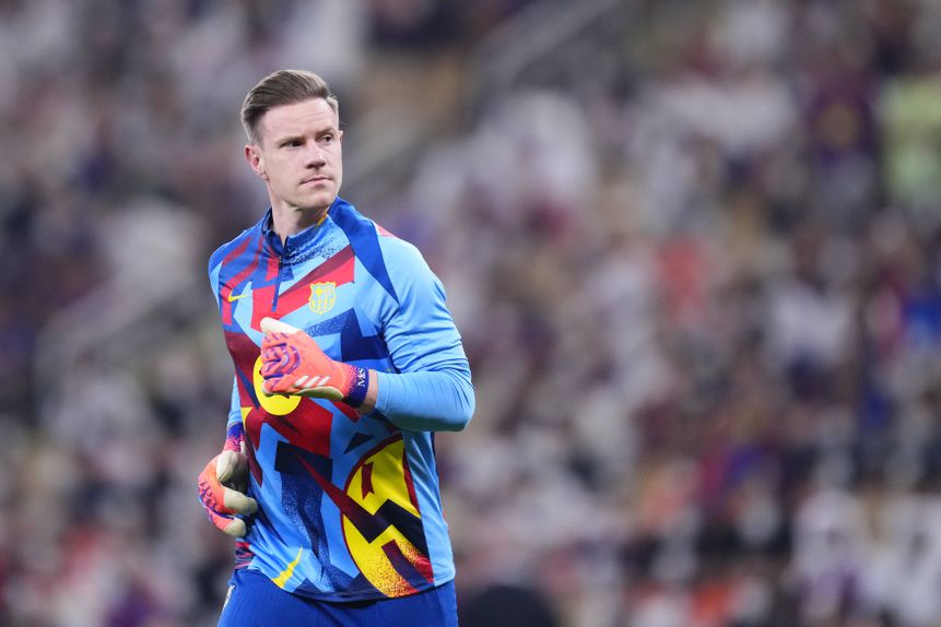 Ter Stegen jogou apenas uma partida pelo Barcelona esta temporada