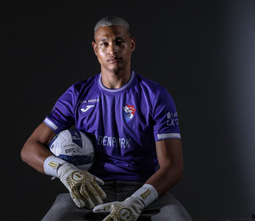 Lucão, sucessor de Andrew na baliza do Gil - Foto: Gil Vicente FC