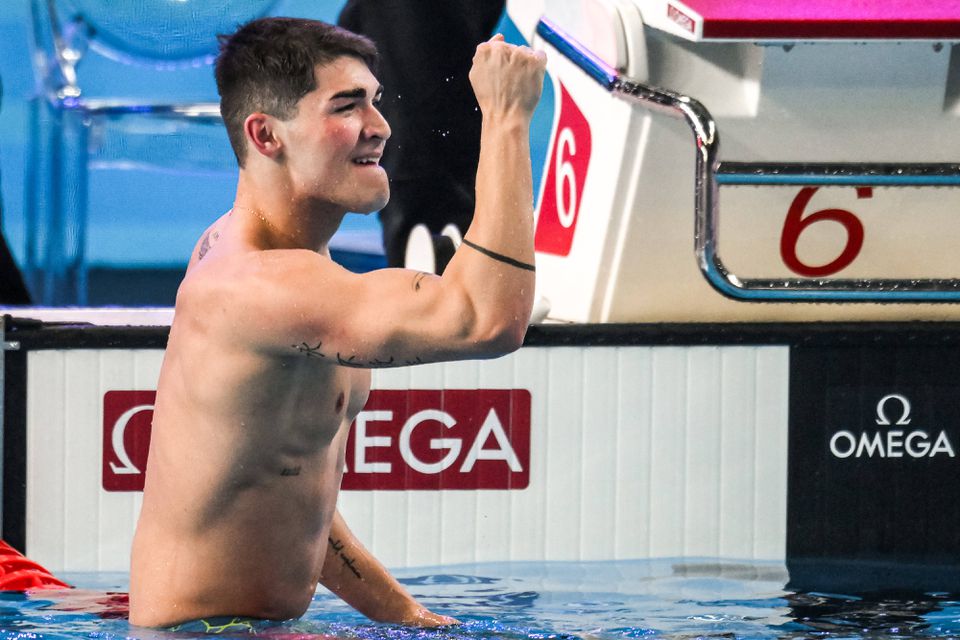 Diogo Ribeiro campeão do Mundo também nos 100 metros mariposa!