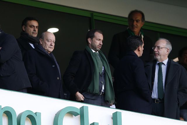 Pinto da Costa ao lado de Frederico Varandas, na época de 2018/19.