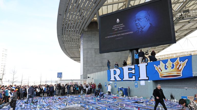 Memorial no Estádio do Dragão em homenagem a Pinto da Costa. Foto: FC Porto