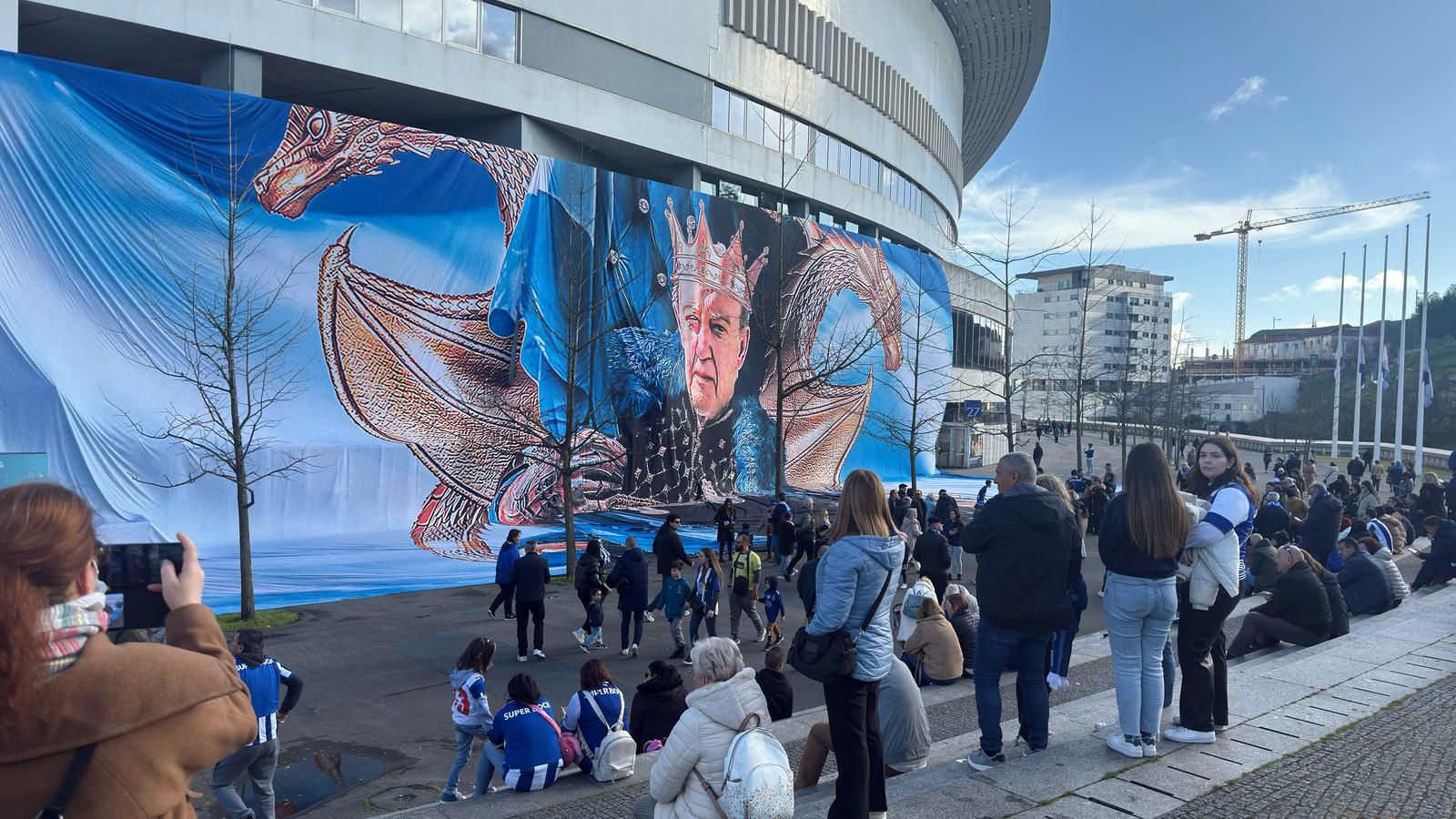 Memorial no Estádio do Dragão em homenagem a Pinto da Costa. Foto: DR