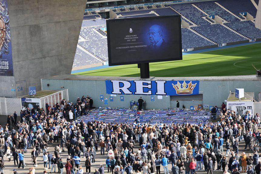 Memorial no Estádio do Dragão em homenagem a Pinto da Costa. Foto: FC Porto