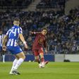 Dybala a jogar pela Roma no Dragão