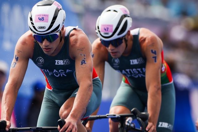 Mundial de triatlo: avaria na bicicleta obriga a desistência da estafeta mista portuguesa