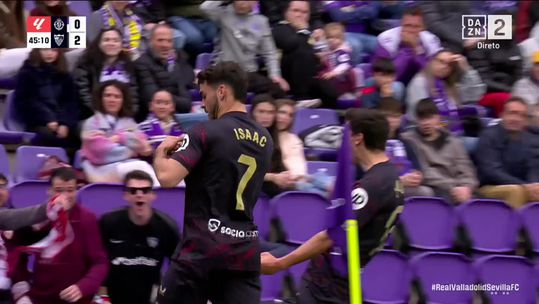 Sevilha goleia em casa do Valladolid (resumo)