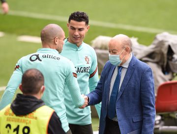 Cristiano Ronaldo reage à morte de Pinto da Costa