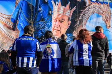Fotogaleria: as imagens das homenagens a Pinto da Costa