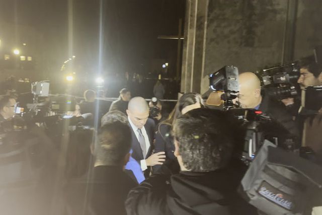 A chegada de Pepe ao velório de Pinto da Costa