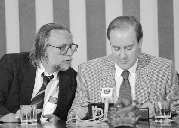 Domingos Gomes e Pinto da Costa em 1995