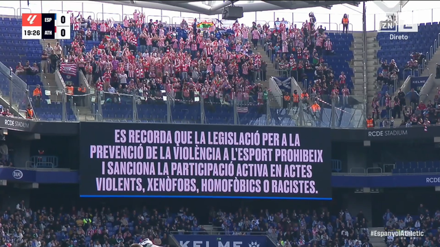 Espanhol-Athletic Bilbao interrompido por insultos racistas