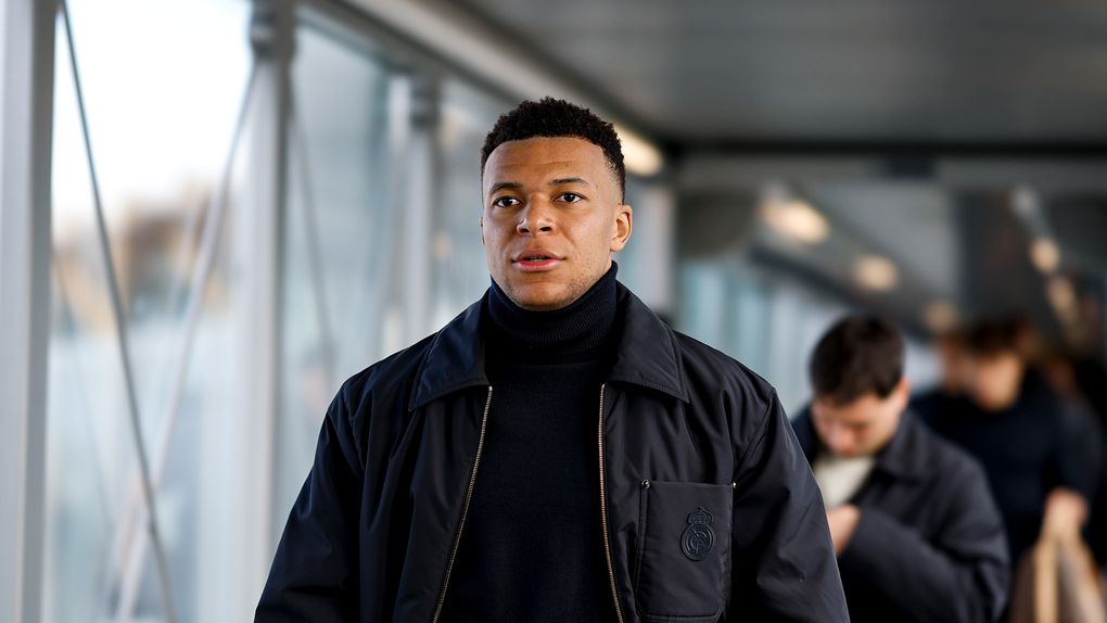 Mbappé na comitiva para Lisboa - Foto: Real Madrid/X