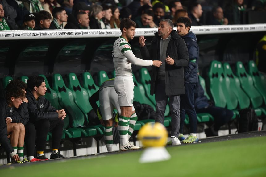 Rui Borges fez muitos elogios a Daniel Bragança - Foto: MIGUEL NUNES