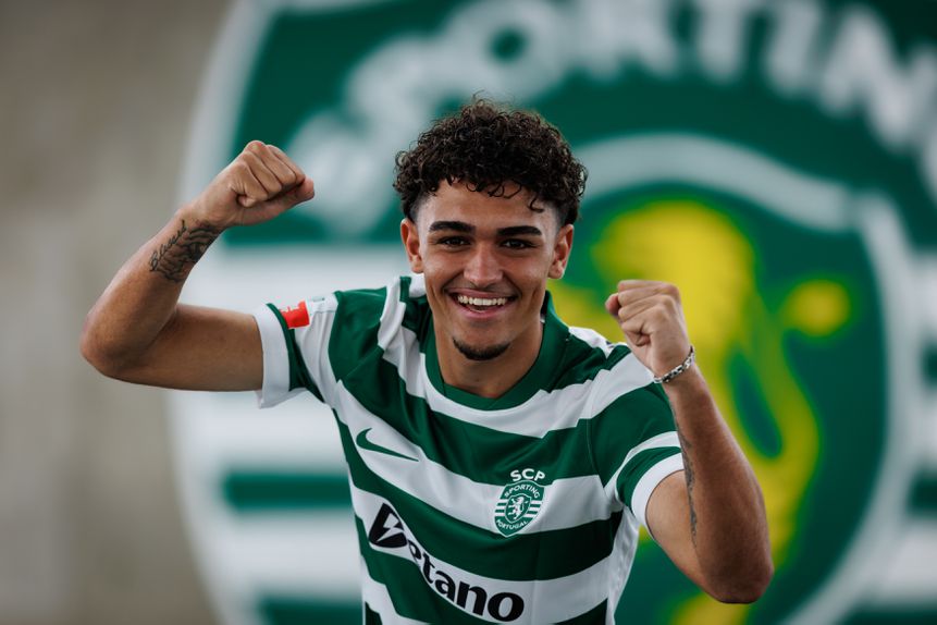 Gabriel Silva, avançado de 18 anos, está no Sporting desde 2016/2017 - Foto: SPORTING CP