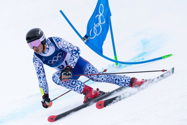 Emeric Guerillot diz adeus à participação olímpica com desqualificação no slalom