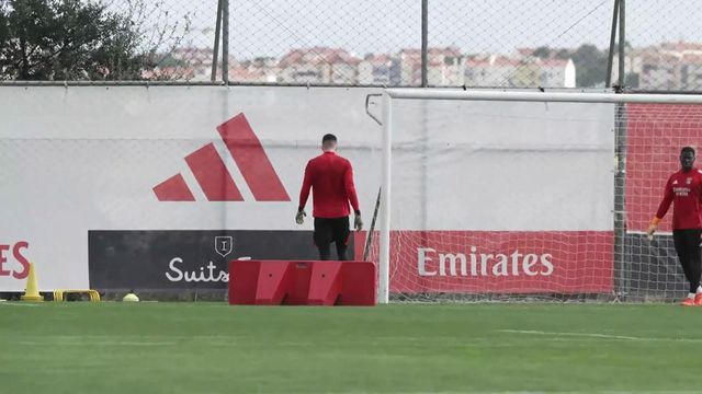 Boas notícias e sorrisos: o último treino do Benfica antes do Real Madrid