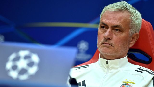 José Mourinho, treinador do Benfica (foto: Miguel Nunes)