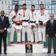 Atleta benguelense António Candieiro, à esquerda,  conquista medalha de prata no Continental Open de Marrocos