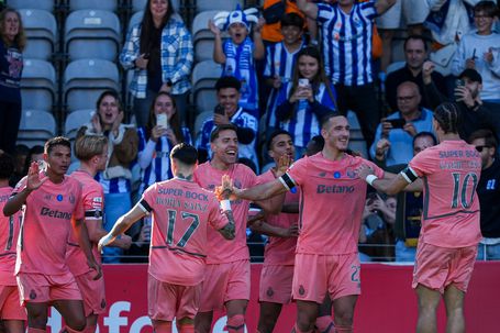 Os festejos no golo na Madeira - Foto: FC Porto