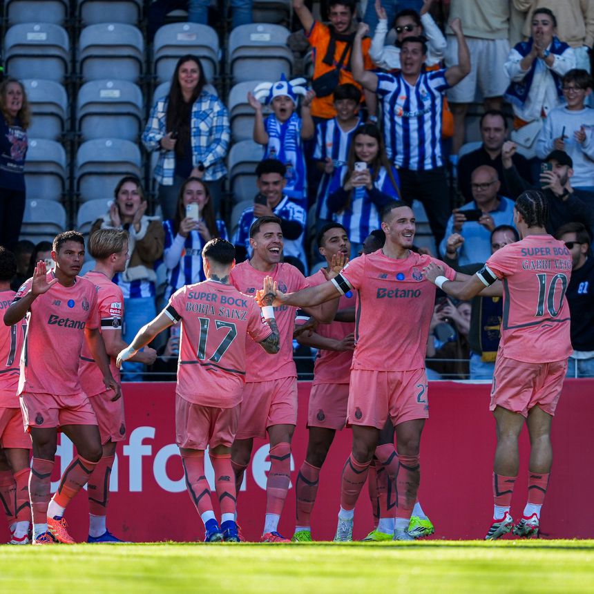 Os festejos no golo na Madeira - Foto: FC Porto