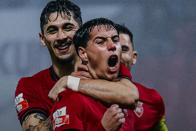 Camisola 20 esteve em grande destaque e assinou os dois golos do triunfo dos durienses sobre os corticeiros - Foto: Liga