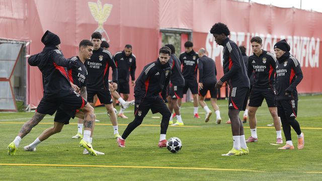 Treino do Benfica