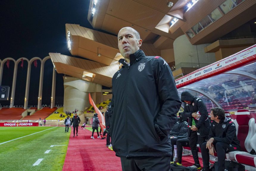 Leonardo Jardim foi campeão da Ligue 1 pelo Mónaco, com Luís Campos