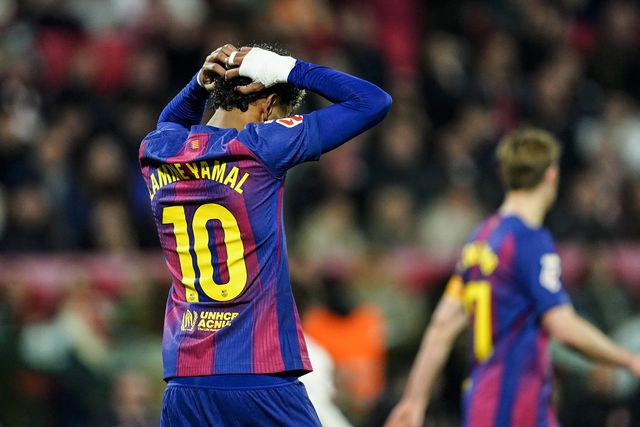 Yamal falhou penálti na primeira parte - Foto: IMAGO