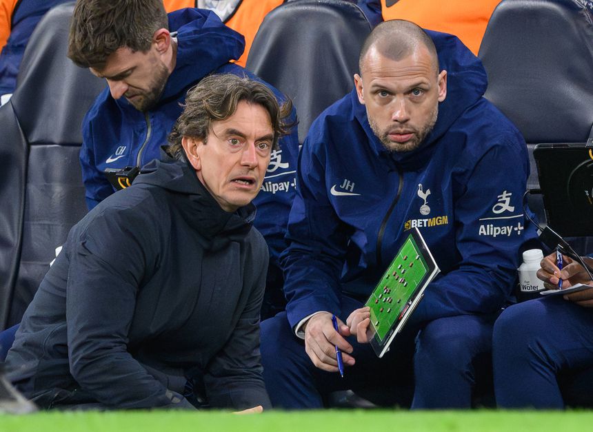 John Heitinga chegou ao Tottenham para ser adjunto de Thomas Frank