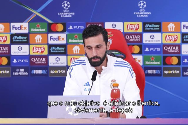 «Quero eliminar o Benfica e, depois disso, que Mourinho possa ganhar tudo»