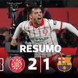 Girona tira a liderança ao Barcelona com reviravolta e uma expulsão (resumo)