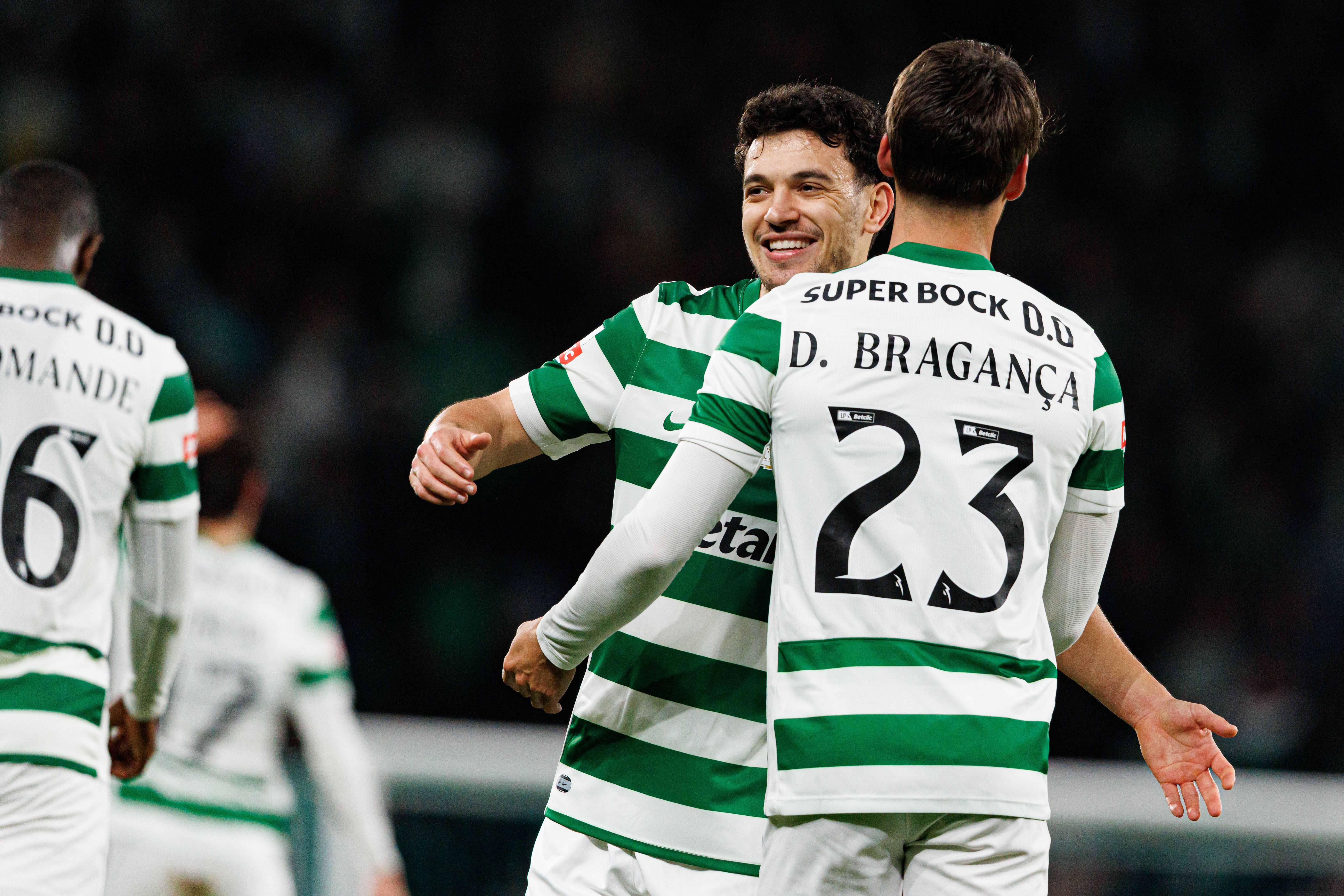 Pedro Gonçalves não foi um '9' muito bem-sucedido diante do Famalicão - Foto: IMAGO